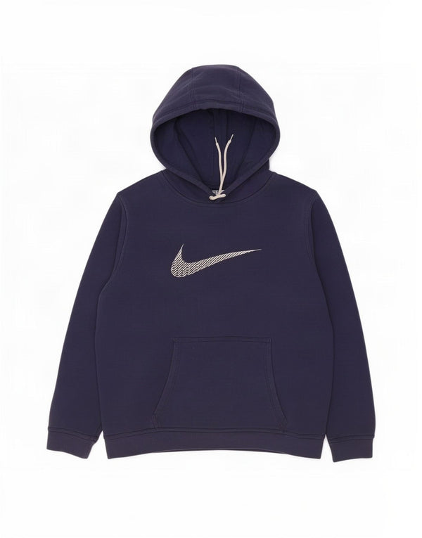 Męski sweter z kapturem Nike Graphic XL, granatowy, bawełniany