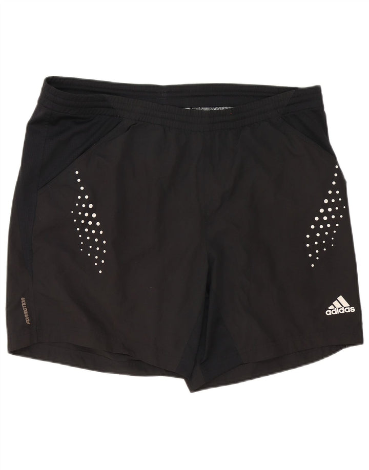 Spodenki sportowe Adidas Męskie Clima 365, duże, czarne, z poliestru w cętki