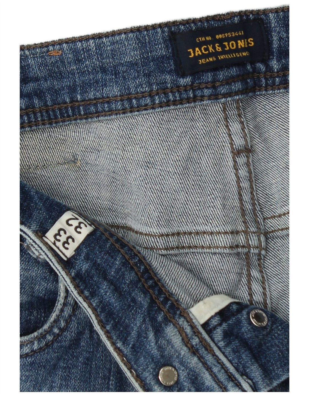 Męskie jeansy Jack & Jones GLENN Slim W33 L32 Niebieskie