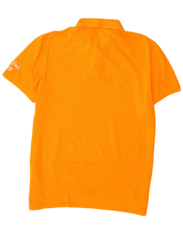 Męska koszulka polo American Eagle 2XL Pomarańczowa, bawełniana