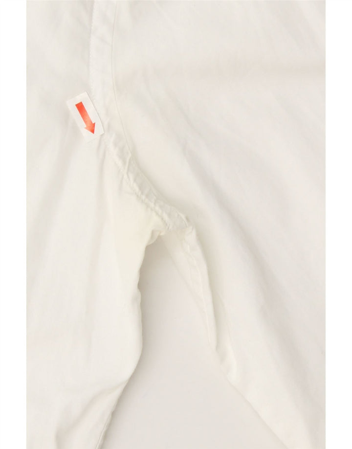 RALPH LAUREN Womens Formal Shirt US 6 Medium White Cotton Vintage Ralph Lauren and Second-Hand Ralph Lauren from Messina Hembry 