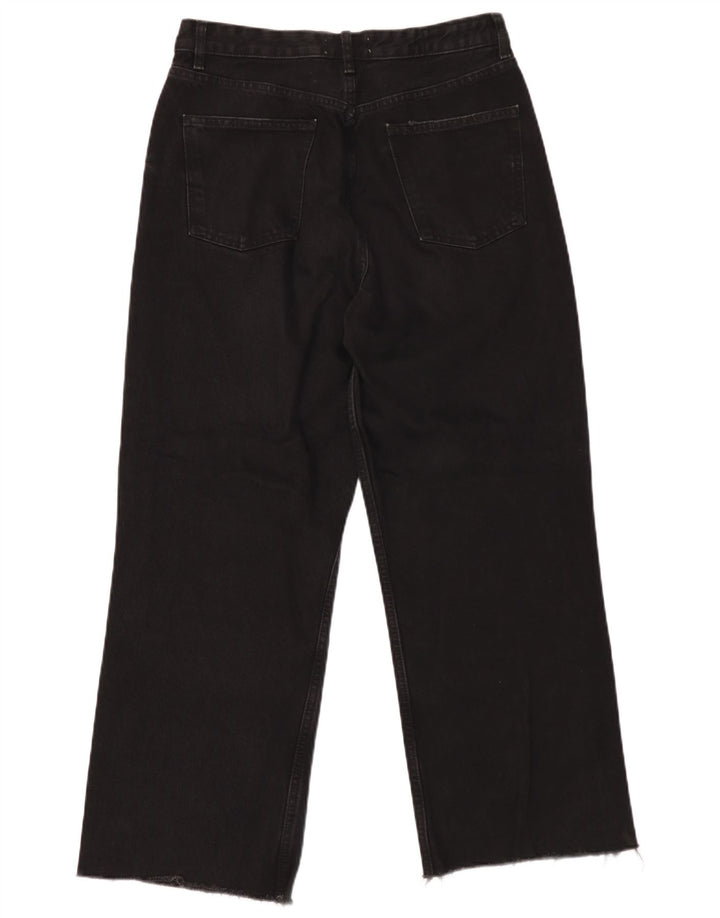 Luźne jeansy damskie Zara EU 42 Large W32 L28 Black