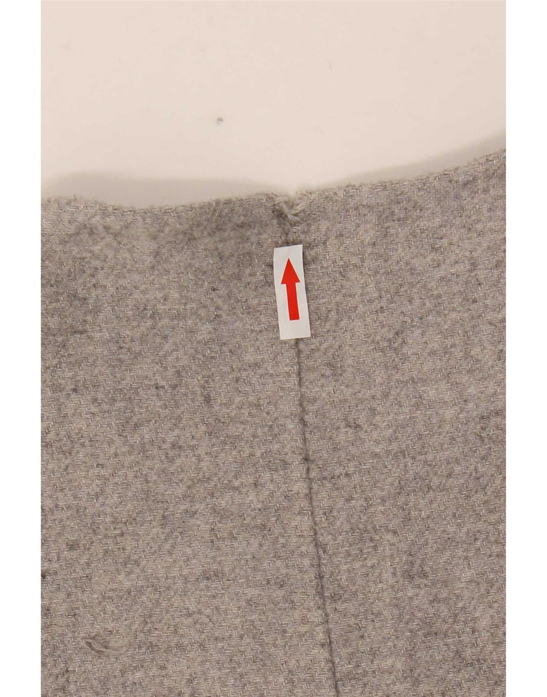 Damski płaszcz oversize z rękawem 3/4 Zara UK 10 Small, szara wełna