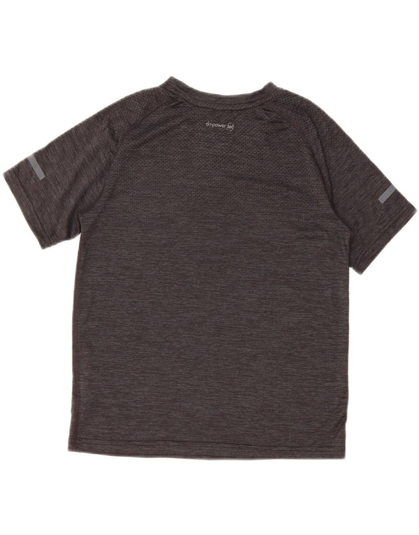 T-shirt dziewczęcy RUSSELL ATHLETIC Dri-Power na 10-11 lat, duży, szary