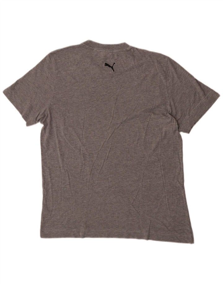 Męski T-shirt Puma z grafiką, średni szary