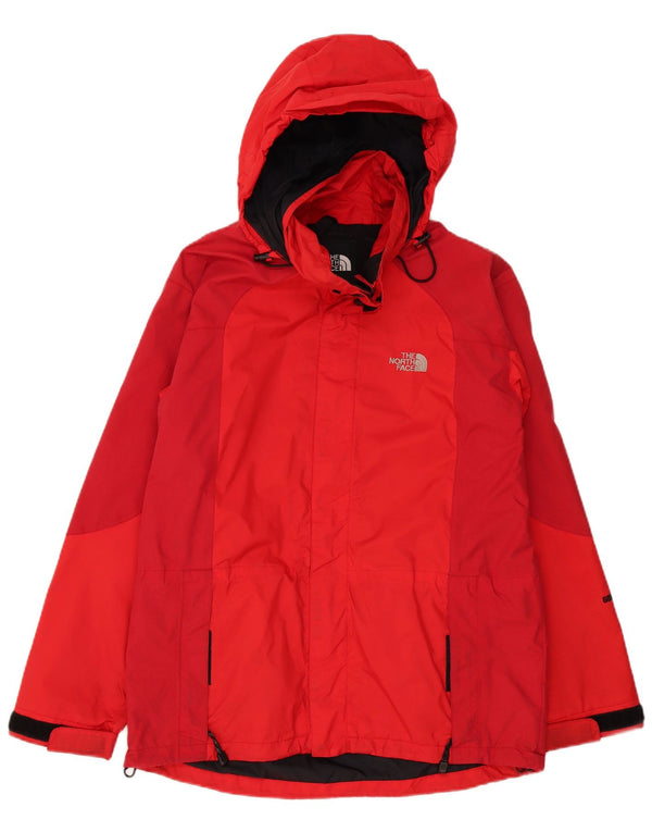 Męska kurtka przeciwdeszczowa z kapturem The North Face UK 36 Small Red Colorblock Nylon