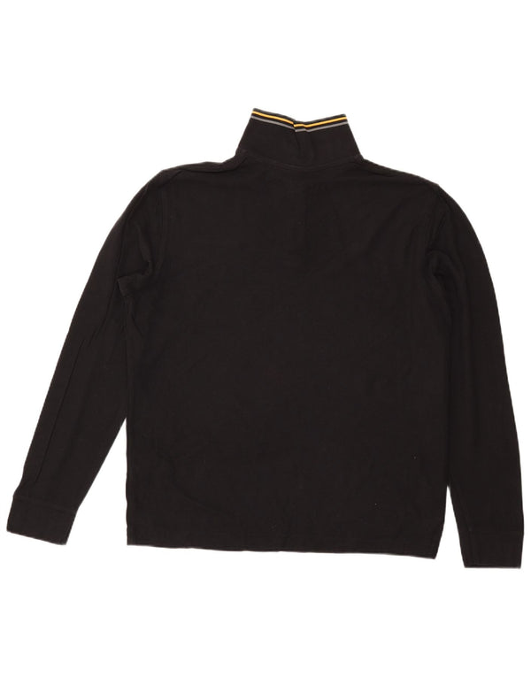 Męska koszulka polo z długim rękawem Lotto, duża, czarna