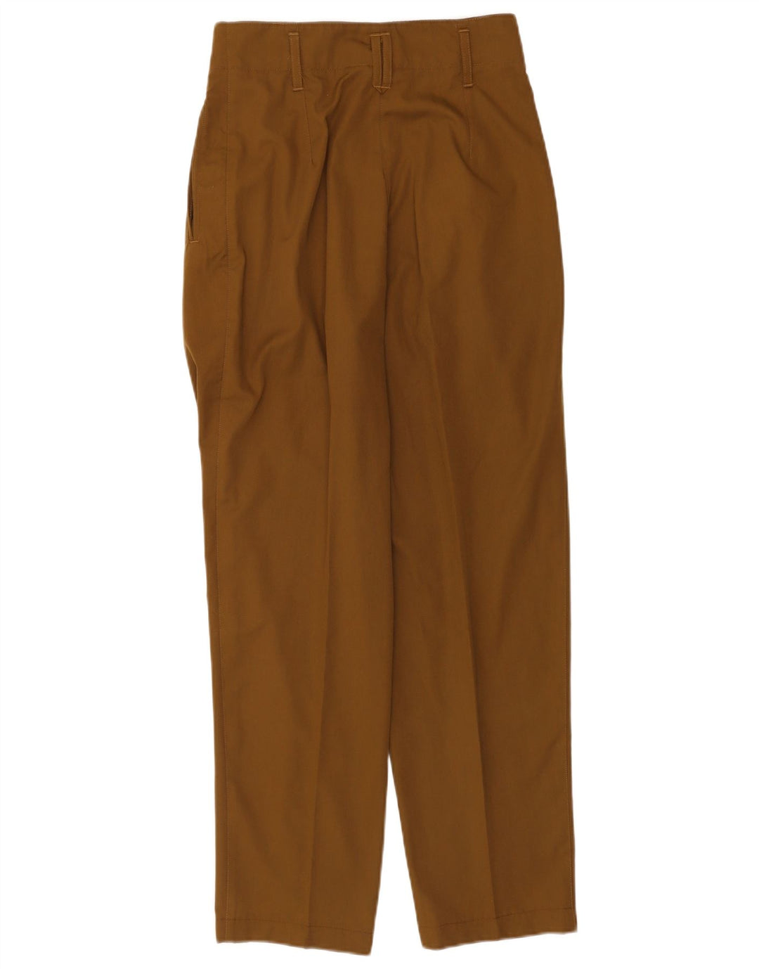 Vintage damskie spodnie na co dzień EU 38 Medium W28 L30 Khaki poliester