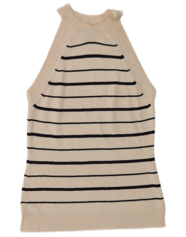 Tank top damski Massimo Dutti UK 6 XS w białe paski