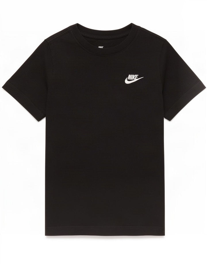 T-shirt chłopięcy Nike na 10-11 lat, średni czarny, bawełniany