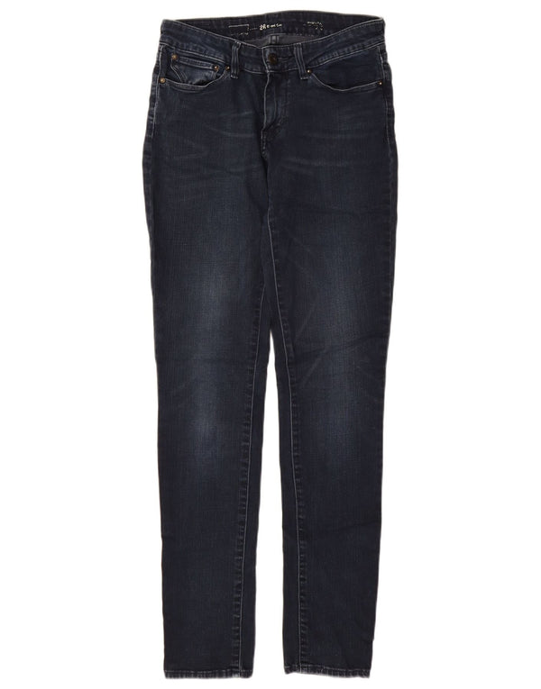 Damskie jeansy LEVI'S Demi Curve Skinny W26 L32 Granatowa bawełna