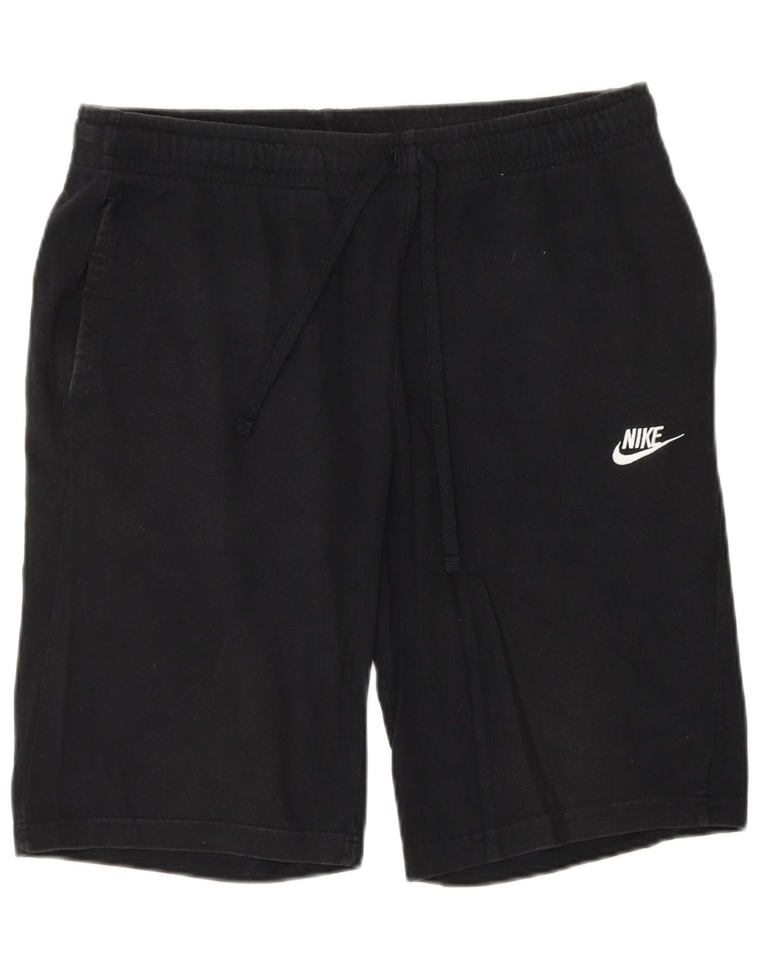 Męskie spodenki sportowe NIKE, duże, czarne, bawełniane