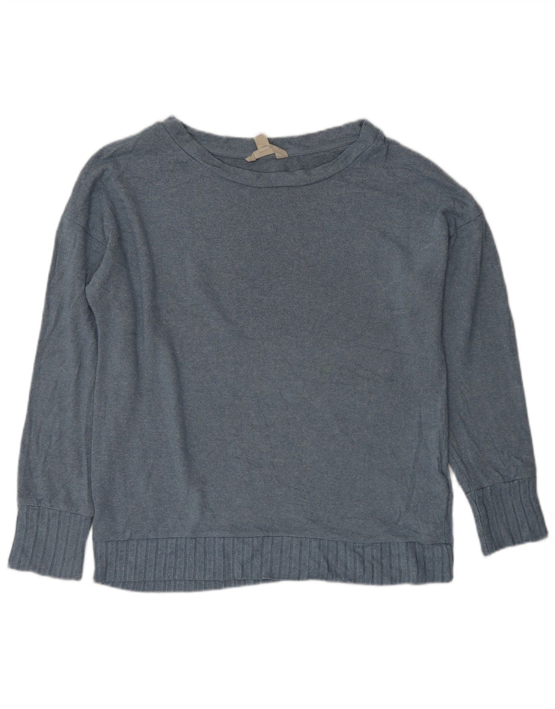 MARKS & SPENCER Damski sweter oversize z dekoltem w łódkę UK 10 Small Blue