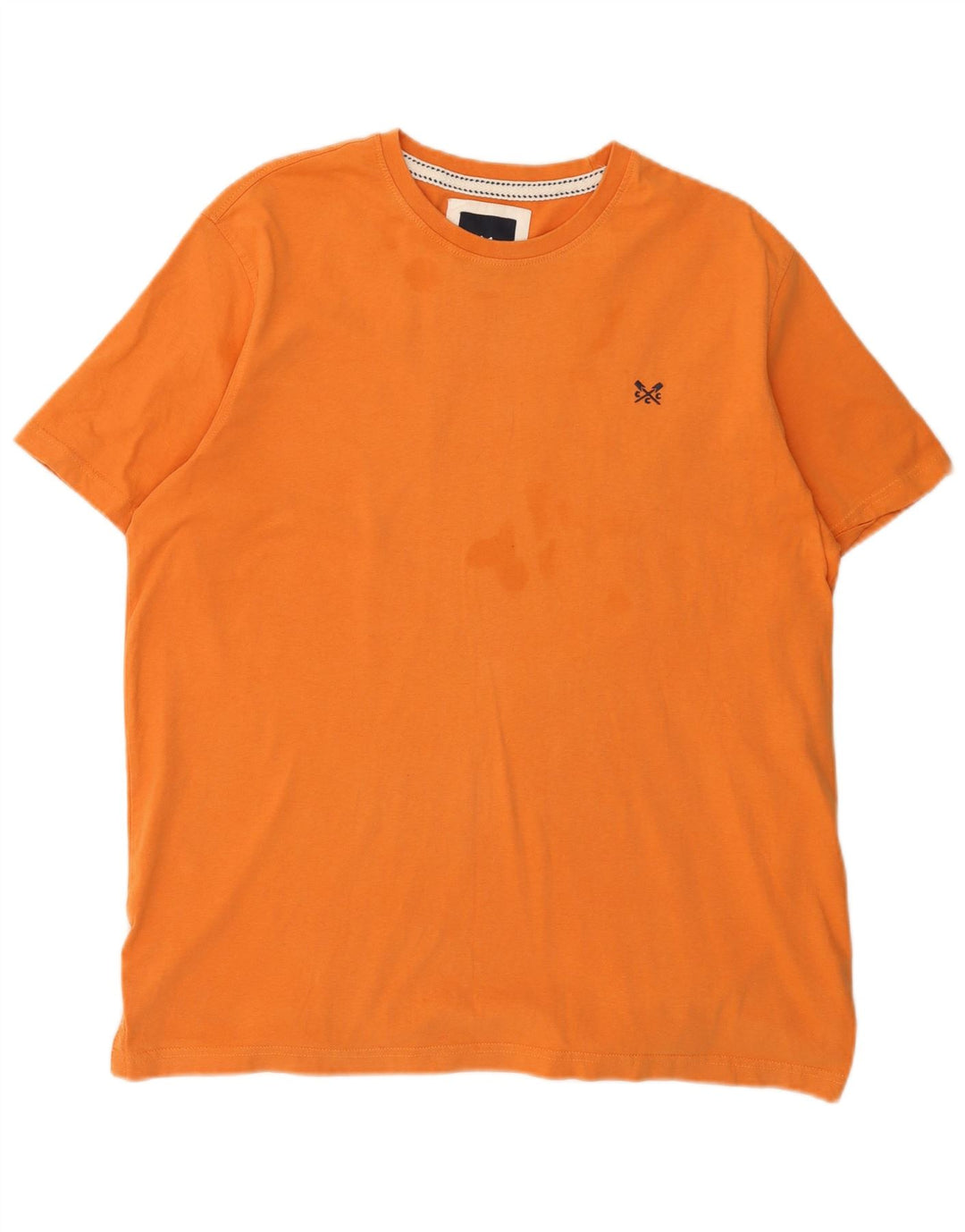 T-shirt męski J. Crew, top XL, pomarańczowy, bawełniany
