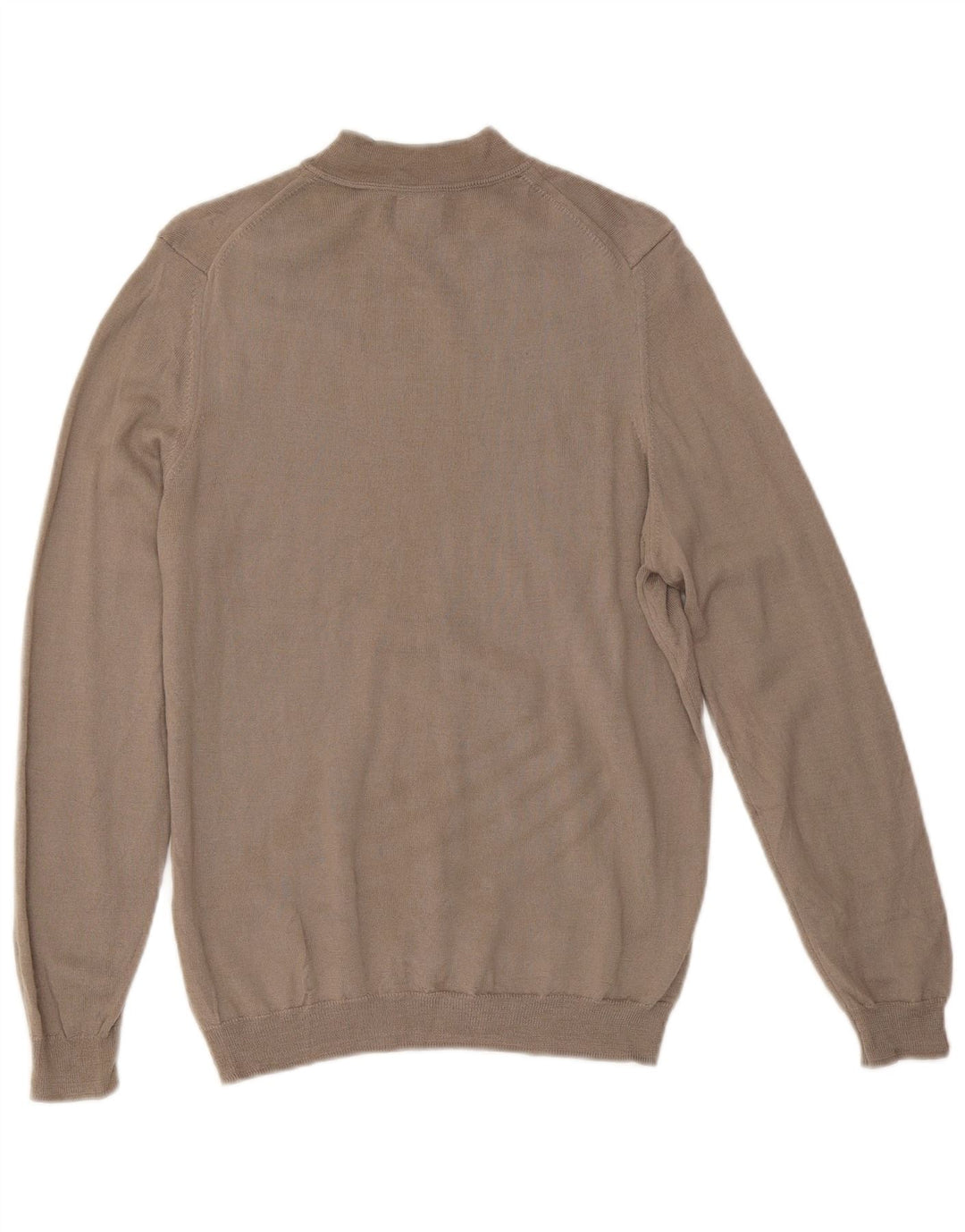 Sweter damski Zara z okrągłym dekoltem UK 14, średni brąz