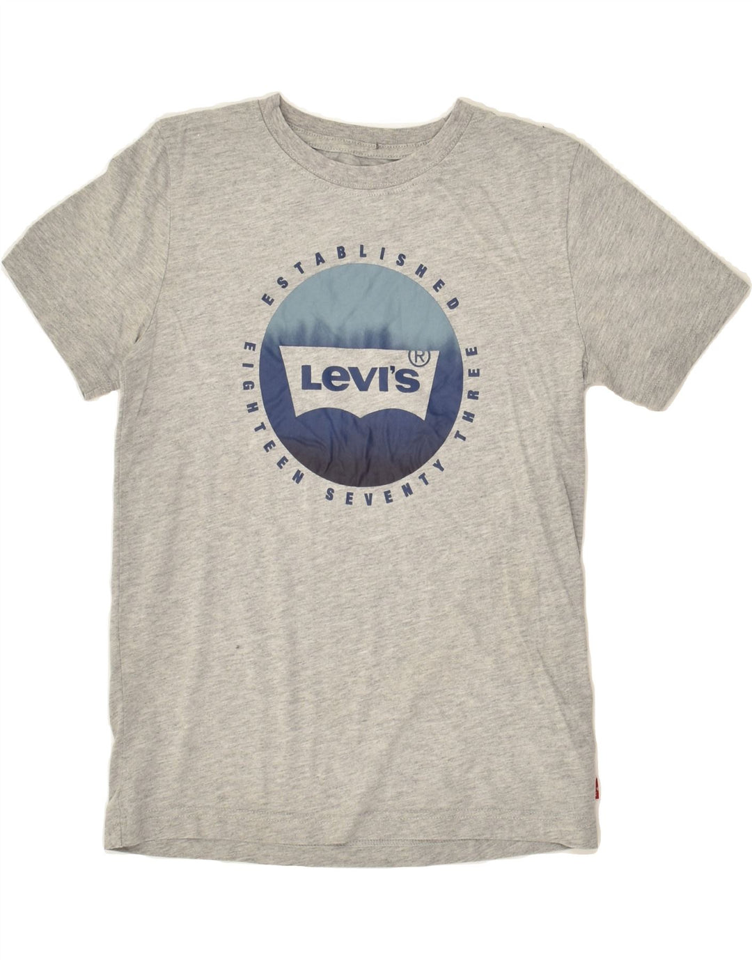 LEVI'S Boys Graphic T-Shirt Top 11-12 Years Grey Cotton | Vintage Levi's | Thrift | Second-Hand Levi's | Used Clothing | Messina Hembry 