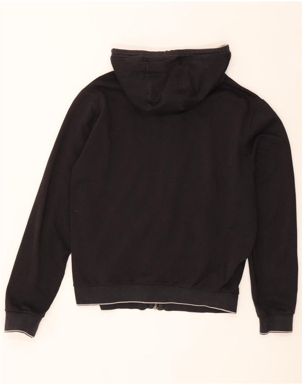 US Polo Assn. Męski sweter z kapturem i zamkiem XL, czarna bawełna