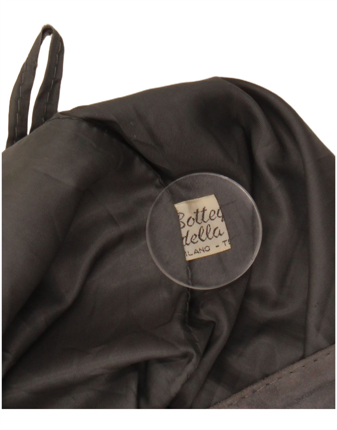 Damska zamszowa spódnica VINTAGE IT 44 W27 L26 Szara