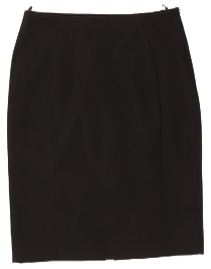 Damska spódnica ołówkowa Benetton UK 10 Small W27 Czarny poliester