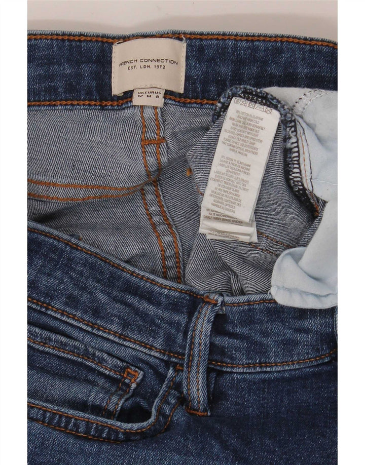 Jeansy damskie French Connection Straight UK 12 Medium W32 L30 Niebieskie