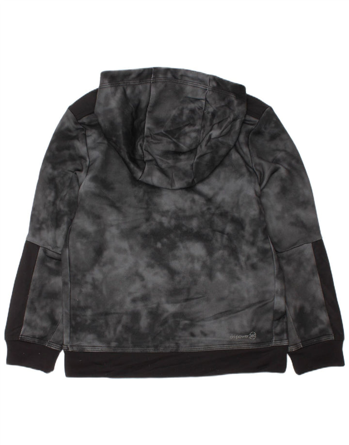 Bluza chłopięca Russell Athletic z kapturem, 6-7 lat, mała, szara, z poliestru typu tie-dye