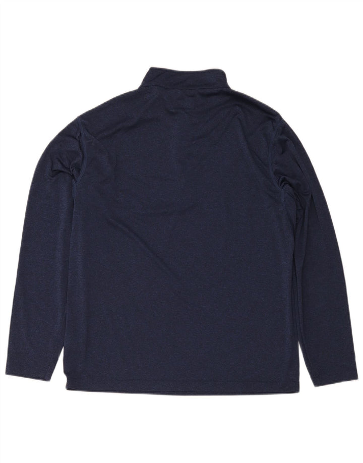 Męski dres Calvin Klein Golf z zamkiem błyskawicznym, duży, granatowy