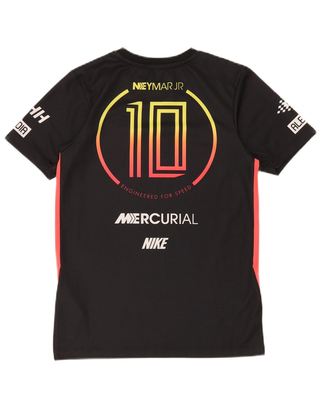 Chłopięcy T-shirt NIKE Mercurial z grafiką, 10-11 lat, średni czarny poliester