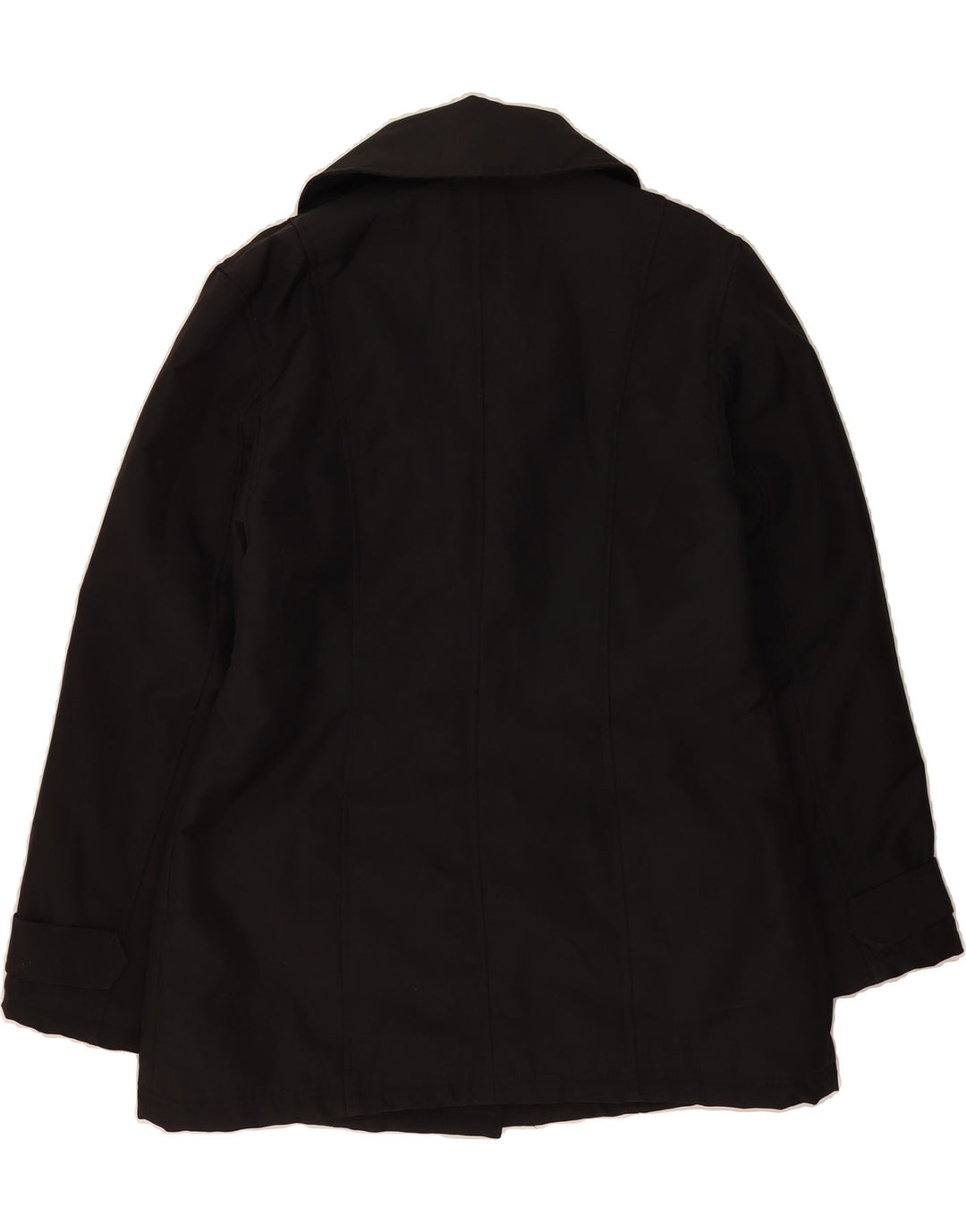 YES OR NO Womens Windbreaker Jacket UK 18 XL Black Polyester Vintage Yes Or No and Second-Hand Yes Or No from Messina Hembry 