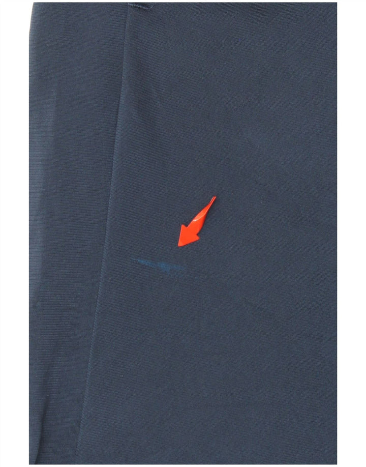 Męskie spodnie dresowe ADIDAS UK 36/38, małe, granatowe, poliestrowe