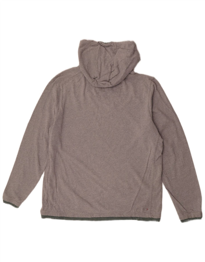 Męski sweter z kapturem Fat Face XL, szary, bawełniany