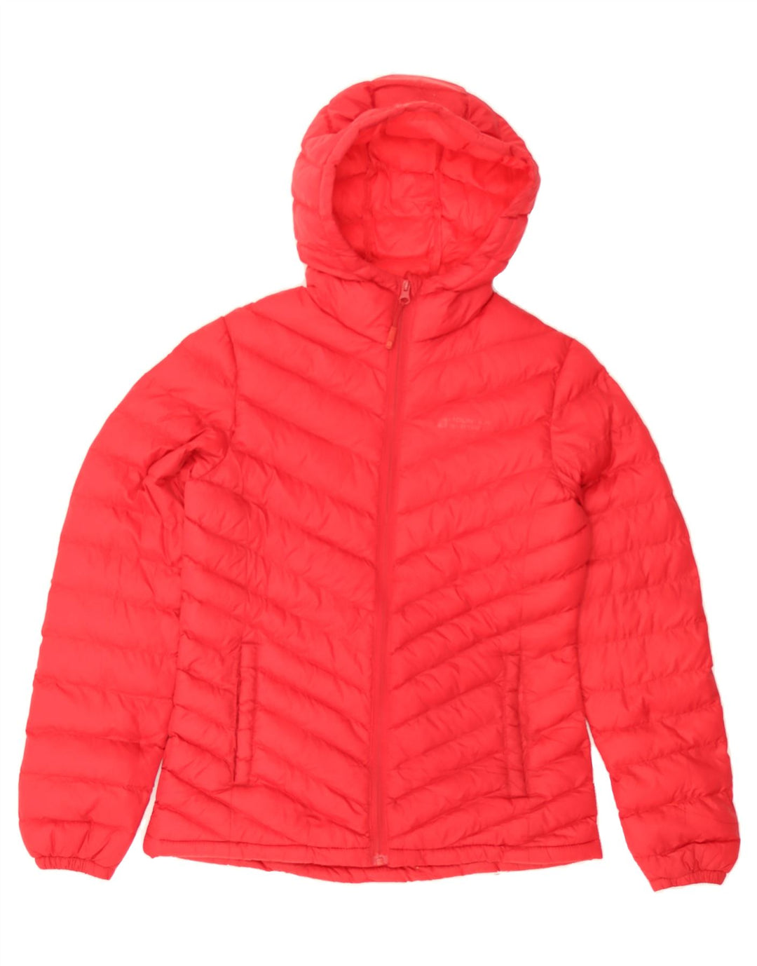 MOUNTAIN WAREHOUSE Womens Oversized Hooded Padded Jacket UK 8 Small Red Vintage Mountain Warehouse and Second-Hand Mountain Warehouse from Messina Hembry 