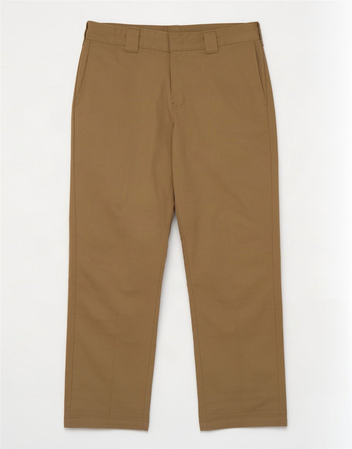 Męskie proste spodnie chino Dickies W33 L32 beżowy poliester