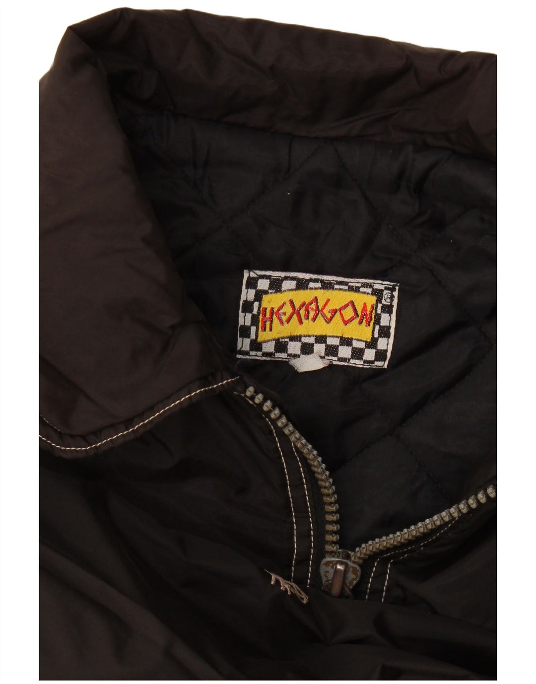 Męska kurtka bomberka Vintage UK 42 XL czarna