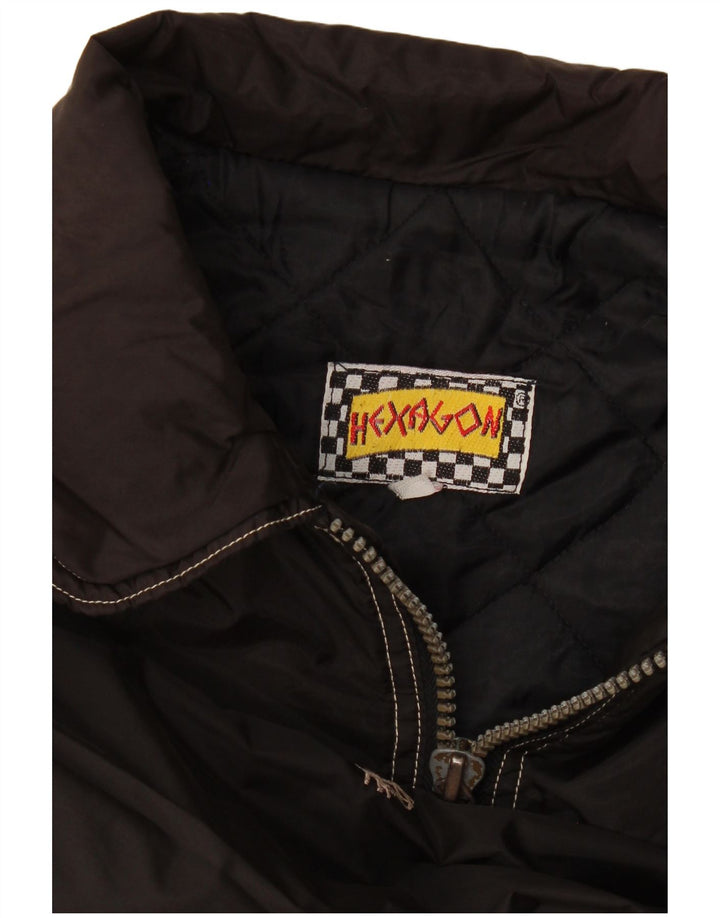 Męska kurtka bomberka Vintage UK 42 XL czarna