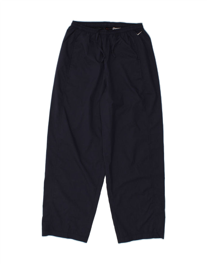 NIKE Womens Tracksuit Trousers US 4/6 Small  Navy Blue Polyester Vintage Nike and Second-Hand Nike from Messina Hembry 