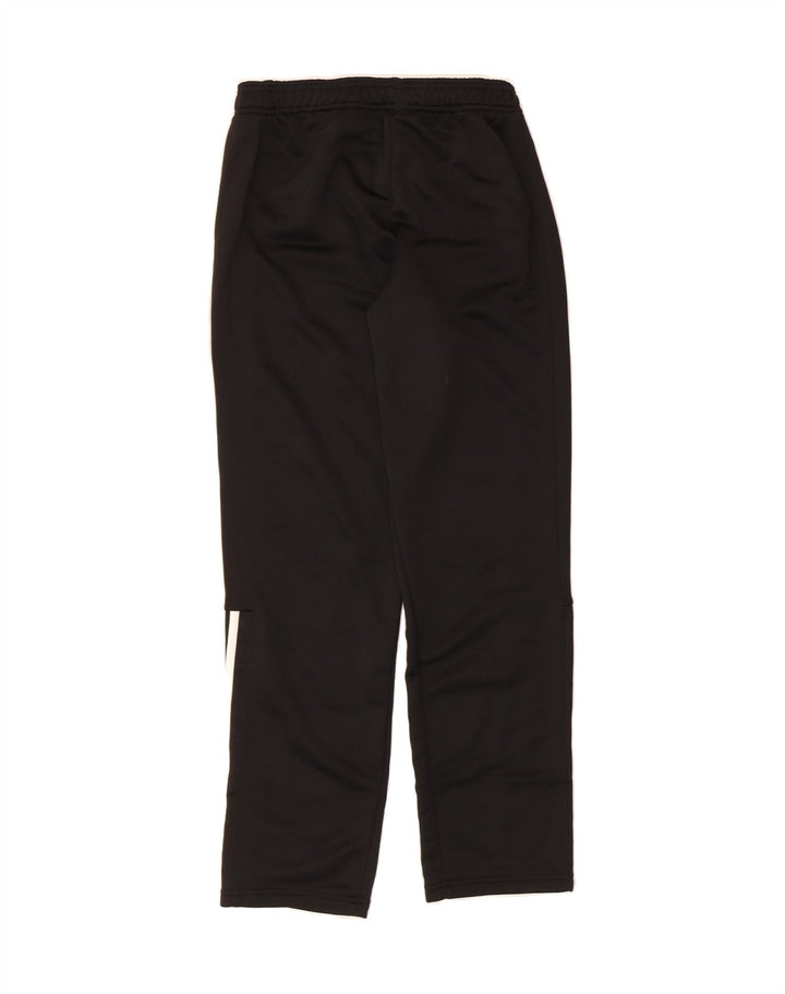 ADIDAS Boys Tracksuit Trousers 13-14 Years  Black Polyester Vintage Adidas and Second-Hand Adidas from Messina Hembry 