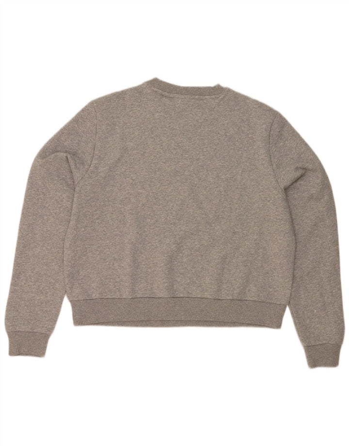 Damska bluza Reebok Jumper UK 16, duża, szara bawełna