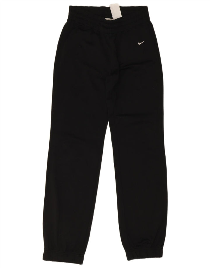 Damskie spodnie dresowe Nike Joggers UK 10 Małe, czarne, poliestrowe