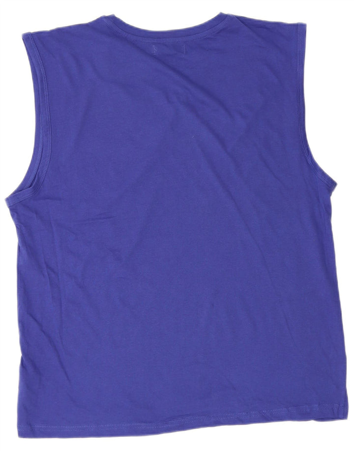 Męska kamizelka Pierre Cardin 2XL niebieska bawełna