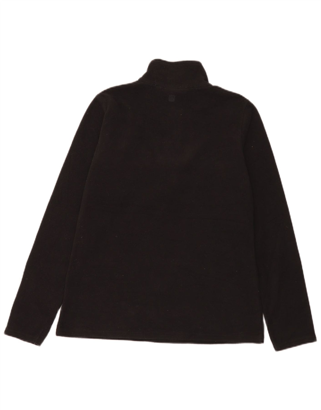 Damski sweter polarowy Mountain Warehouse z zamkiem błyskawicznym UK 14, średni czarny
