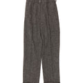 ANNA MARIA Womens Pegged Suit Trousers W27 L29 Grey Vintage Anna Maria and Second-Hand Anna Maria from Messina Hembry 