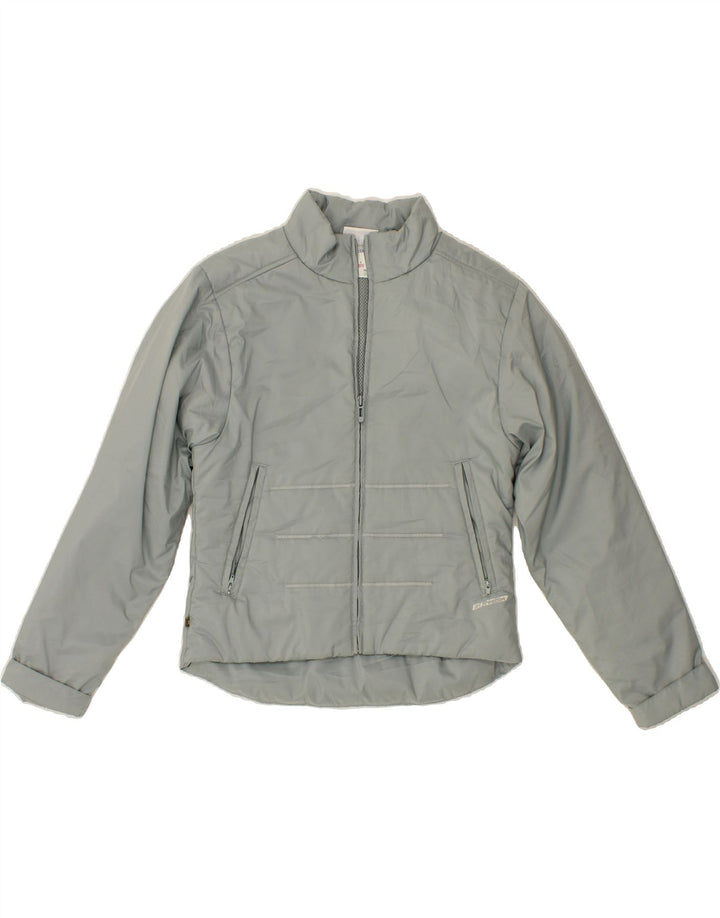 REEBOK Womens Padded Jacket UK 8 Small Grey Vintage Reebok and Second-Hand Reebok from Messina Hembry 