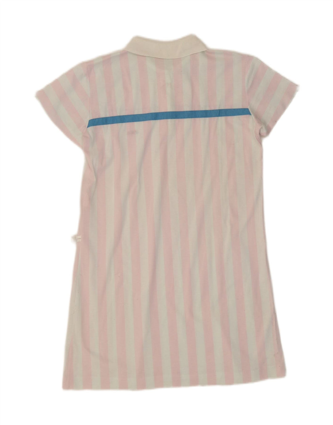 FILA Womens Polo Dress UK 8 Small Multicoloured Striped Vintage Fila and Second-Hand Fila from Messina Hembry 
