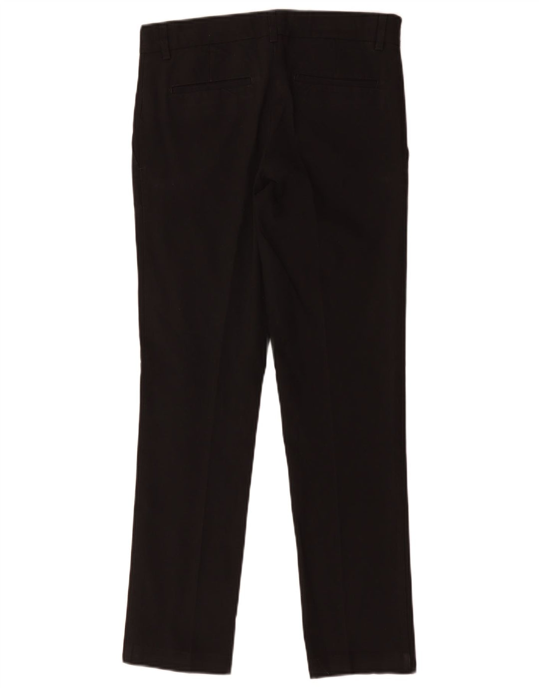 Marks & Spencer Spodnie chłopięce slim garniturowe 12-13 lat W28 L27 Czarny poliester