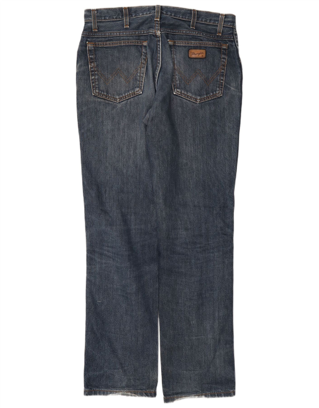 Męskie proste dżinsy Wrangler W34 L33 niebieskie