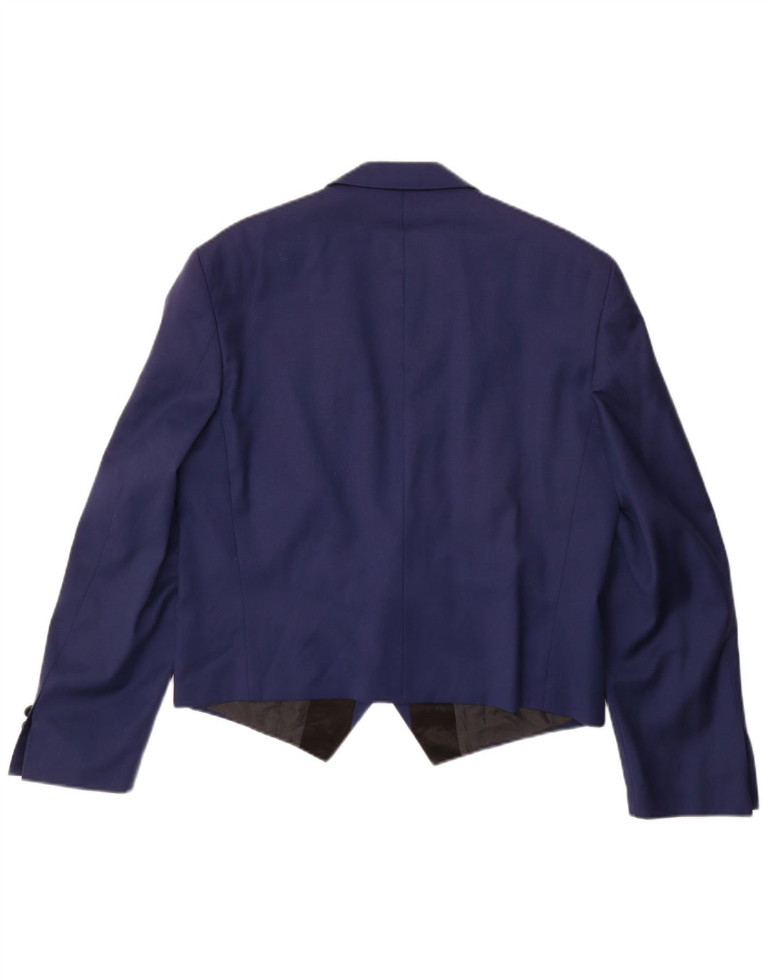 Vintage męska marynarka Berlin Blazer UK 38, średni granatowy blok kolorów