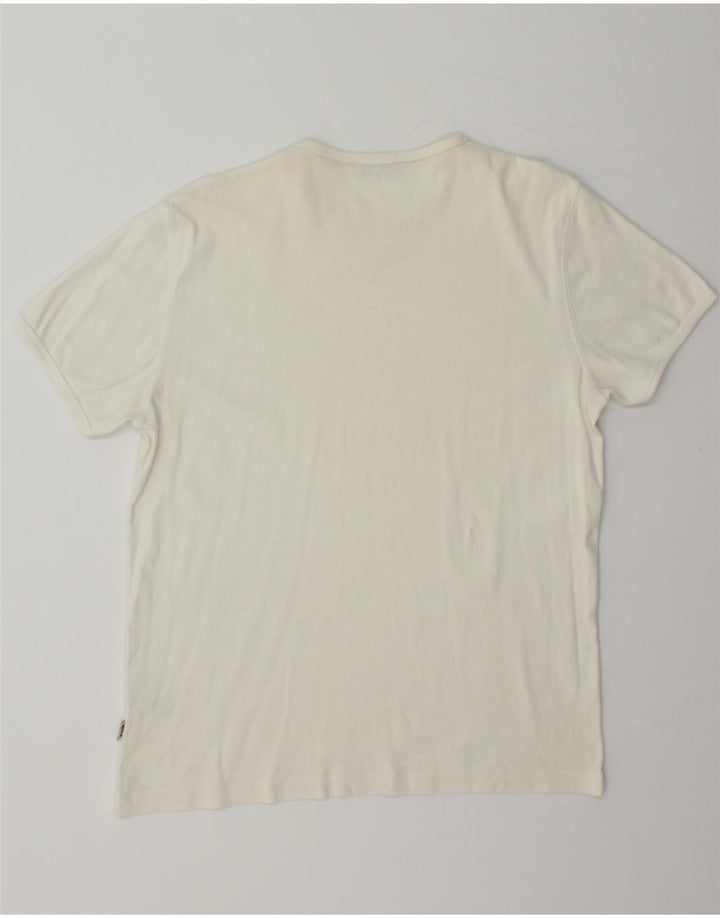 GUESS Womens T-Shirt Top UK 16 Large White Cotton Vintage Guess and Second-Hand Guess from Messina Hembry 