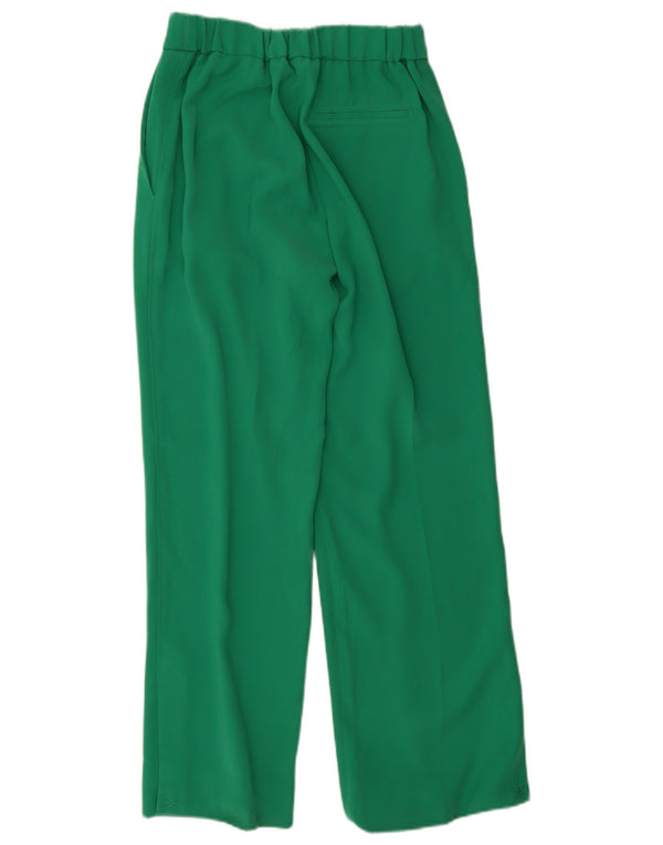Damskie spodnie chino Reiss Petite Loose Fit UK 6 XS W24 L29 Zielone