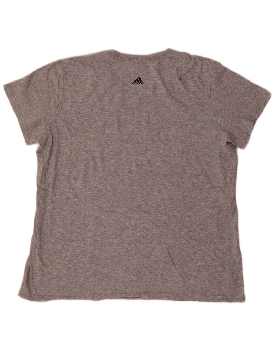 Męska koszulka graficzna Adidas Top 2XL w kolorze szarym