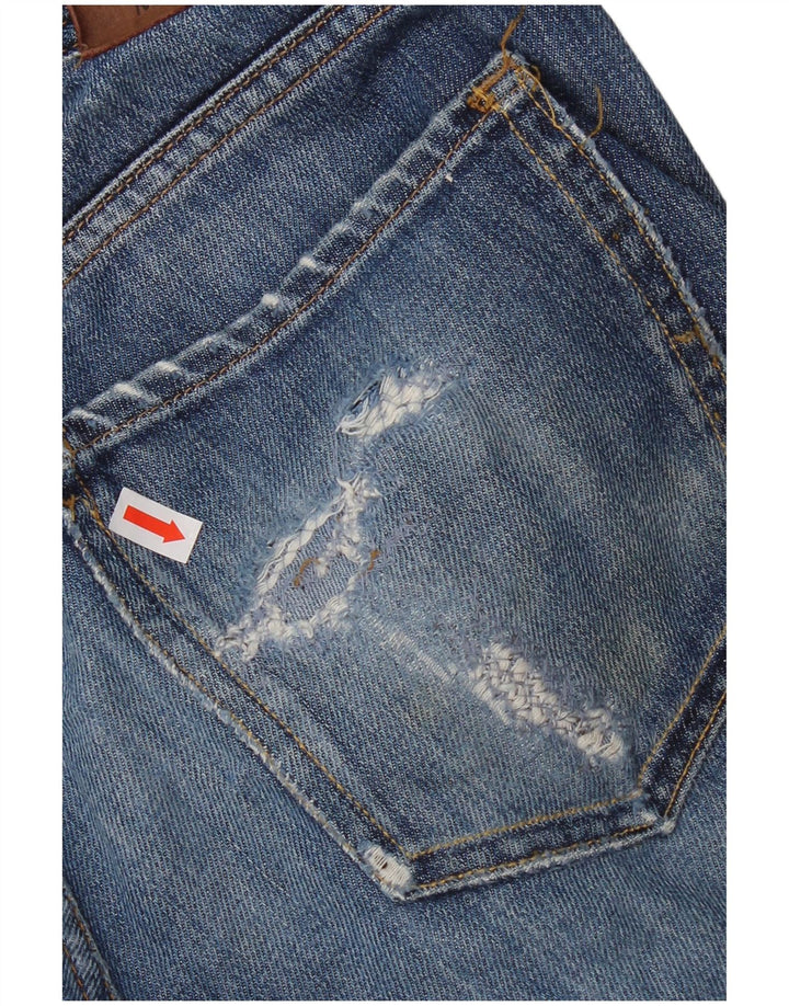 Męskie jeansy Massimo Dutti w trudnej sytuacji, proste EU 42, duże, W32, L29, niebieskie